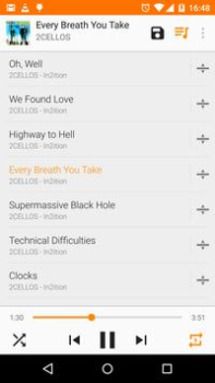 Herunterladen VLC for Android Video-Player und -Editoren für Android Bildschirmfoto 5