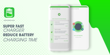 Herunterladen Super Battery Saver & Fast Charging Werkzeuge für Android