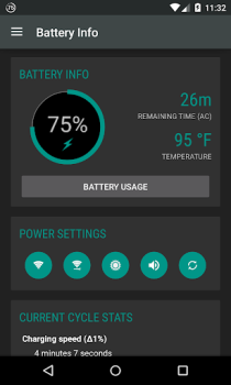 Herunterladen Battery Widget Reborn Werkzeuge für Android Bildschirmfoto 3