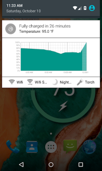 Herunterladen Battery Widget Reborn Werkzeuge für Android Bildschirmfoto 5