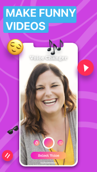 Herunterladen Voicer Celebrity Voice Changer Unterhaltung für Android Bildschirmfoto 6