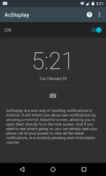 Herunterladen AcDisplay Personalisierung für Android Bildschirmfoto 3