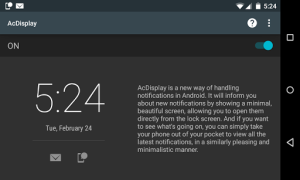 Herunterladen AcDisplay Personalisierung für Android Bildschirmfoto 7