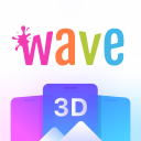 Herunterladen  Wave Live Wallpapers Maker 3D
