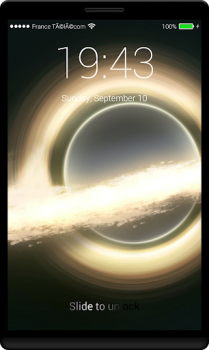 Herunterladen Black Hole Lock Screen Personalisierung für Android Bildschirmfoto 6