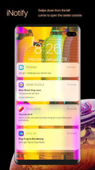 Herunterladen iNotify & Control Center iOS14 Werkzeuge für Android Bildschirmfoto 3