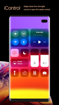 Herunterladen iNotify & Control Center iOS14 Werkzeuge für Android Bildschirmfoto 4