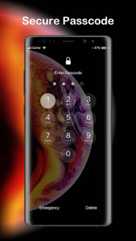 Herunterladen LockScreen Phone XS - Notification Personalisierung für Android Bildschirmfoto 2