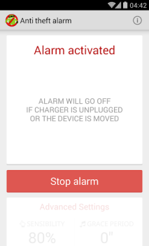 Herunterladen Anti Theft Alarm Werkzeuge für Android Bildschirmfoto 4