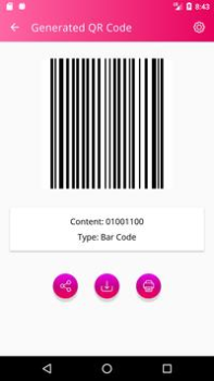 Herunterladen QR Bar Code Werkzeuge für Android Bildschirmfoto 3