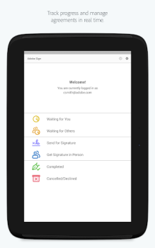 Herunterladen Adobe Acrobat Sign Wirtschaft für Android Bildschirmfoto 5