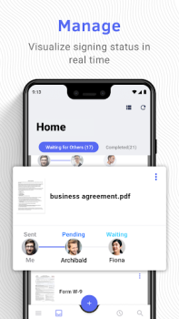 Herunterladen DottedSign - eSign & Fill Docs Wirtschaft für Android Bildschirmfoto 6