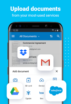 Herunterladen signNow Elektronische Signatur Arbeit für Android Bildschirmfoto 3