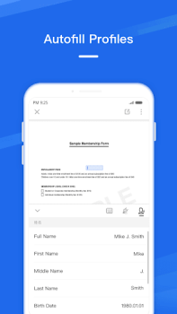 Herunterladen WPS PDF Fill & Sign Arbeit für Android Bildschirmfoto 3