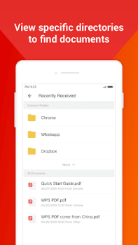 Herunterladen WPS PDF Arbeit für Android Bildschirmfoto 5