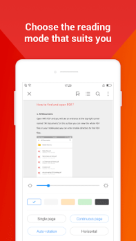 Herunterladen WPS PDF Arbeit für Android Bildschirmfoto 6