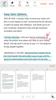 Herunterladen Write on PDF Arbeit für Android Bildschirmfoto 2