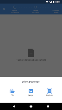Herunterladen Zoho Sign - Fill & eSign docs Arbeit für Android Bildschirmfoto 3