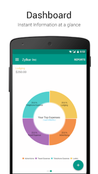 Herunterladen Accounting App - Zoho Books Wirtschaft für Android Bildschirmfoto 3