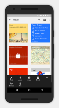 Herunterladen Notebook - Notizen, Tagebuch Arbeit für Android Bildschirmfoto 3