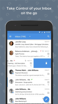 Herunterladen Zoho Mail - Email and Calendar Arbeit für Android Bildschirmfoto 2