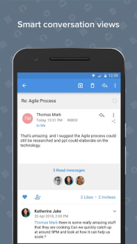 Herunterladen Zoho Mail - Email and Calendar Arbeit für Android Bildschirmfoto 3