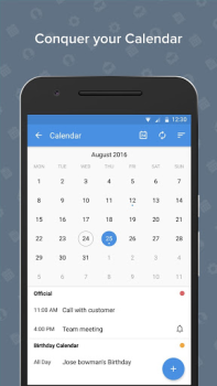 Herunterladen Zoho Mail - Email and Calendar Arbeit für Android Bildschirmfoto 5