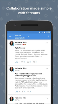 Herunterladen Zoho Mail - Email and Calendar Arbeit für Android Bildschirmfoto 7