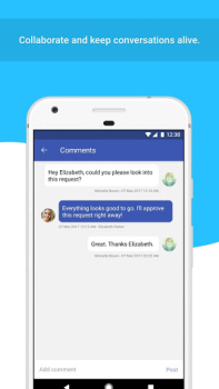 Herunterladen Mobile Formulare – Zoho Forms Wirtschaft für Android Bildschirmfoto 6