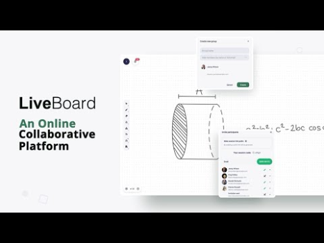 Herunterladen LiveBoard Online Whiteboard Bildung für Android Bildschirmfoto 8