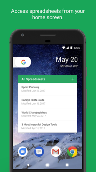 Herunterladen Zoho Sheet–Kalkulationsblatapp Arbeit für Android Bildschirmfoto 7