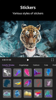 Herunterladen Motion Ninja Video Editor Video-Player und -Editoren für Android Bildschirmfoto 6
