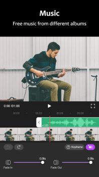 Herunterladen Motion Ninja Video Editor Video-Player und -Editoren für Android Bildschirmfoto 7