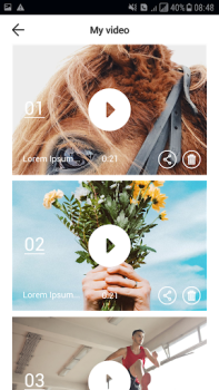 Herunterladen Trim Video Editor & Video Crop Video-Player und -Editoren für Android Bildschirmfoto 7