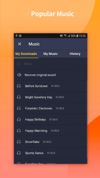 Herunterladen Camli - Video Editor & Kamera Video-Player und -Editoren für Android Bildschirmfoto 2