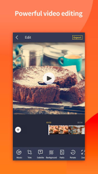 Herunterladen Camli - Video Editor & Kamera Video-Player und -Editoren für Android Bildschirmfoto 3