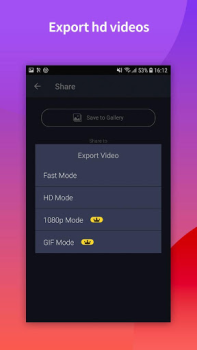 Herunterladen Camli - Video Editor & Kamera Video-Player und -Editoren für Android Bildschirmfoto 4