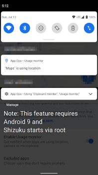 Herunterladen App Ops - Permission manager Werkzeuge für Android Bildschirmfoto 6