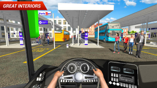 Herunterladen Reisebus-Fahr Simulator 2018 Simulatoren für Android Bildschirmfoto 2
