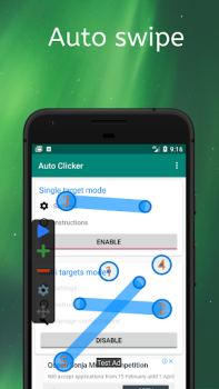 Herunterladen Auto Clicker - Automatic tap Werkzeuge für Android Bildschirmfoto 4