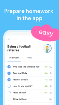 Herunterladen Skyeng  - Englisch Online Bildung für Android Bildschirmfoto 6