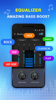 Herunterladen Bass Equalizer IPod Music Musik und Audio für Android Bildschirmfoto 5