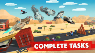 Herunterladen Zombie Derby: Pixel Survival Rennen für Android Bildschirmfoto 5