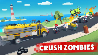 Herunterladen Zombie Derby: Pixel Survival Rennen für Android Bildschirmfoto 6