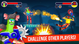 Herunterladen Ragdoll Rage: Heroes Arena Arkade für Android Bildschirmfoto 2