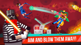 Herunterladen Ragdoll Rage: Heroes Arena Arkade für Android Bildschirmfoto 4