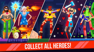Herunterladen Ragdoll Rage: Heroes Arena Arkade für Android Bildschirmfoto 5