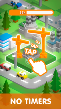 Herunterladen Tap Tap: Städtebau-Simulator Simulatoren für Android Bildschirmfoto 2