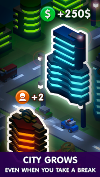 Herunterladen Tap Tap: Städtebau-Simulator Simulatoren für Android Bildschirmfoto 3