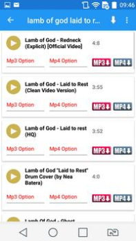 Herunterladen Mp3Mp4U Download mp3 Musik und Audio für Android Bildschirmfoto 3